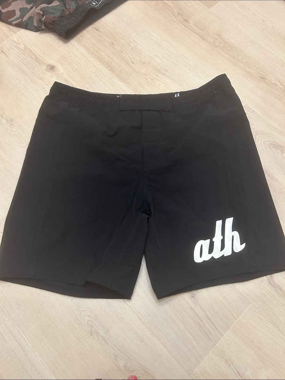 Black Men's Athletic Shorts